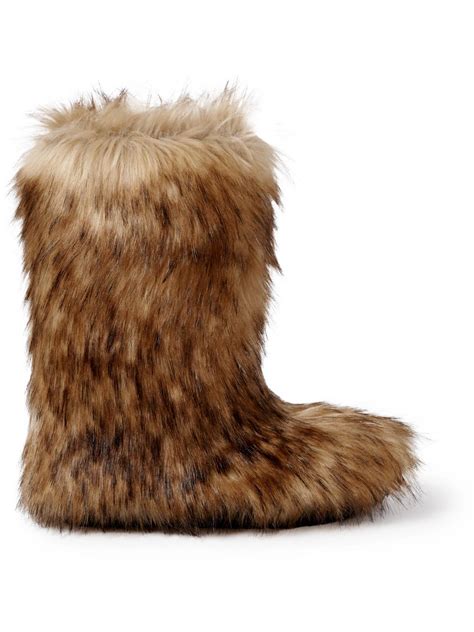 fake fur shoes|full faux fur boots.